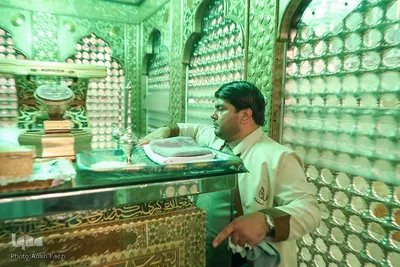 آیین غبارروبی حرم حضرت شاهچراغ (ع)