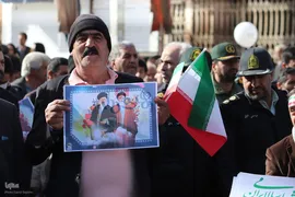 راهپیمایی 22 بهمن در همدان