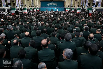 دیدار فرماندهان سپاه پاسداران با رهبر معظم انقلاب