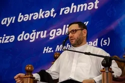 Məşədi Dadaş məscidində sonuncu əhya gecəsi mərasimi - FOTO