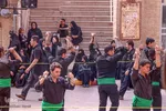 آیین عزاداری ۱۳ محرم در مسجد ملااسماعیل یزد‎