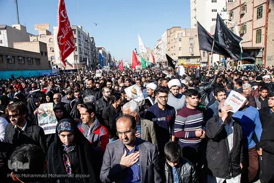 تشییع پیکر مطهر سپهبد شهید قاسم سلیمانی، سردار ایران در اهواز
