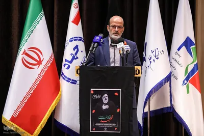 مراسم هفتمین روز شهادت شهیدان راه خدمت