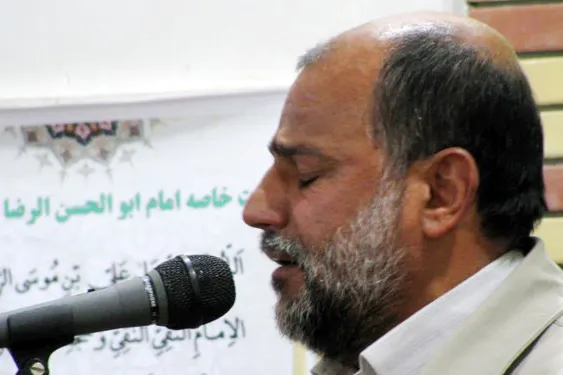 درگذشت «سیدمهدی رضایی» از ذاکران حرم امام رضا(ع) + فیلم