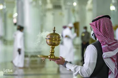 طواف وداع حجاج بیت االله الحرام در آخرین روز حج تمتع ۱۴۴۱