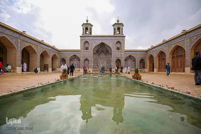 مسجد نصیر الملک در ایام نوروز‎‎