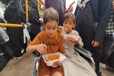 گزارش تصویری فعالیت موکب اوقاف مازندران در شهر مقدس سامرا