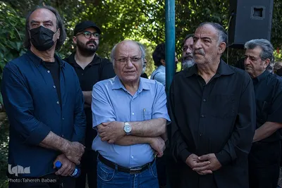 مراسم تشییع پیکر «بابک برزویه»