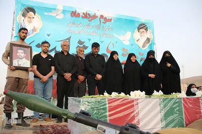 مراسم وداع با شهید «محمد علیپور‎‎» در شیراز