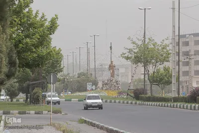 گرد و خاک شدید در زنجان‎‎