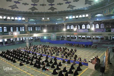 جزءخوانی قرآن کریم در مصلای شهرکرد