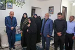 دیدار با خانواده شهید غلام‌عباس عباسی‎