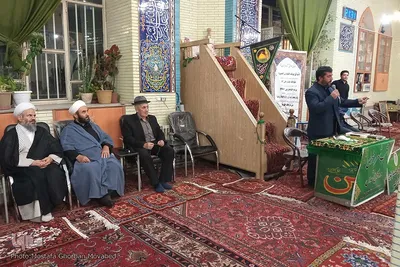 شب شعر رضوی و دفاع مقدس در اهر