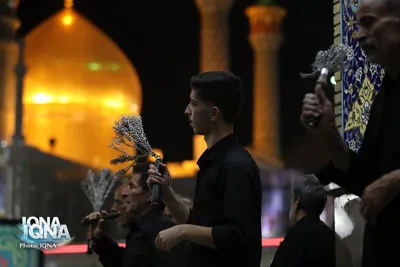 شب رحلت نبی مکرم اسلام(ص) در حرم بانوی کرامت