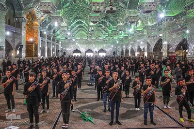 عزاداری اهلی من العسلدر حرم سید علاءالدین
