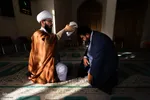 مراسم عمامه‌گذاری طلاب حوزه علمیه اصفهان
