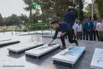 تجدید میثاق جهادگران دانشگاهی اصفهان با آرمان‌های شهدا