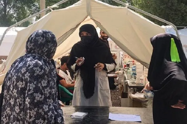 بخش سلامت در خدمت زائران حسینی قرار می‌گیرد