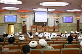 آیین افتتاح رشته تخصصی تبلیغ ائمه جماعات مساجد تهران