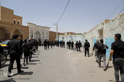 دسته عزاداری سادات و روحانیون شهرستان خمینی شهر