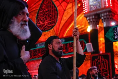 لحظه‌های دلتنگی در آستان حسینی