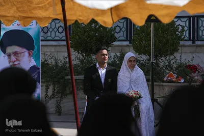 رزمایش اهدای 1000 سری جهزیه در حرم مطهر امام راحل