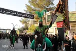 کاروان نمادین ورود قافله امام حسین(ع) به دشت کربلا