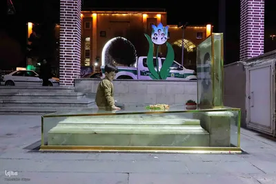 مراسم شب قدر در گلزار شهدای وادی رحمت تبریز