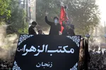 دسته عزاداری عصر عاشورا در زنجان