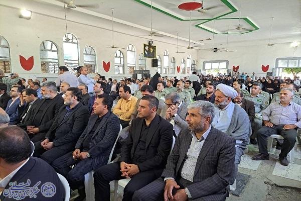 آیین عطرافشانی و تجدید میثاق با آرمان های شهدا در ساری
