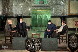 آخرین شب عزاداری ایام «مسلمیه» در حرم مطهر حضرت عبدالعظیم حسنی(ع)