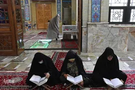 مراسم جزءخوانی قرآن کریم در سمنان‎‎‎‎