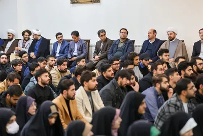 دیدار نماینده ولی‌فقیه در آذربایجان‌شرقی با دانشجویان