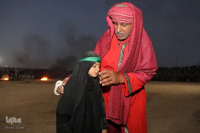 مراسم تعزیه در نوش‌آباد