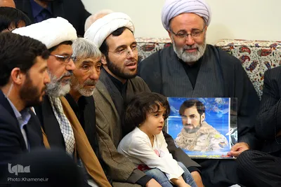 دیدارجمعی‌ازخانواده‌های‌شهدای مدافع‌حرم با رهبرانقلاب