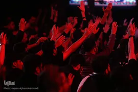 مراسم احیای شب ۲۳ ماه مبارک رمضان در مسجد امام صادق (ع) میدان فلسطین