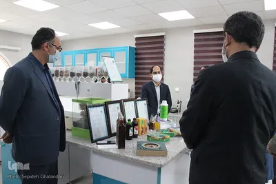 بازدید فرماندار خوسف از مجتمع گیاهان دارویی جهاد دانشگاهی خراسان جنوبی