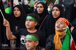 اجتماع دختران مهدوی در گذر چهارباغ اصفهان