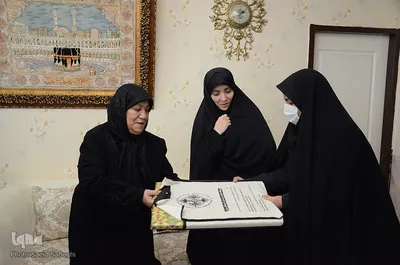دیدار جهادگران دانشگاهی آذربایجان شرقی با خانواده شهید مدافع حرم «صمد فاتح نژاد‎‎»