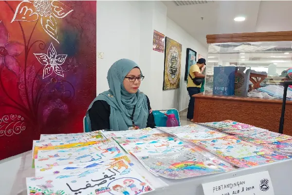 Aktiviti Kanak-kanak di Festival kesenian Al-Quran antarabangsa Malaysia