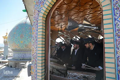 تحویل سال نو در شاهچراغ (ع)
