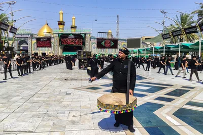 بین الحرمین در انتظار پیکر مطهر رهبر شهید