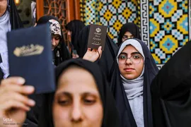 مرحله دوم انتخابات چهاردهمین دوره ریاست جمهوری در حرم حضرت معصومه(س)