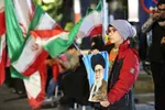 اجتماع دانشگاهیان دانشگاه تبریز در حمایت از آرمان‌های انقلاب