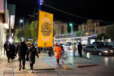 جشن شب نیمه شعبان در مشهد