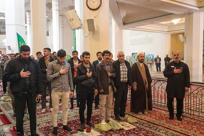 مراسم اربعین شهدای حمله تروریستی کرمان‎