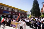 اجتماع کادر بهداشت و درمان لرستان در اعلام انزجار از حملات آمریکا و اسرائیل به مراکز درمانی کشور