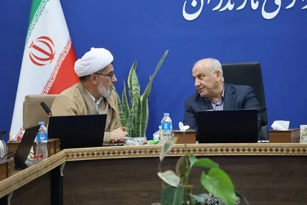 دیدار مدیران اوقاف مازندران با استاندار به مناسبت هفته وقف