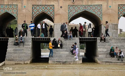 زاینده رود‎‎ میزبان مسافران نوروزی