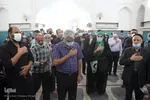 تشییع پیکر آیت الله علاقه بند در یزد